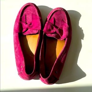 Pink Ugg Suede Loafers 10